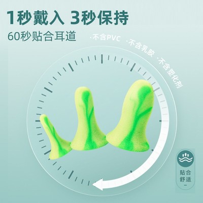 EPC隔音耳塞睡眠睡觉专用超级隔音静神器学习晚上防吵降噪音