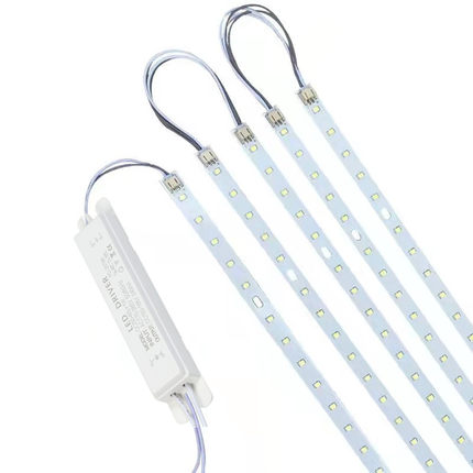 LED办公灯长条灯条1.2米吊线灯线条灯90cm平板灯板光源改造灯配件