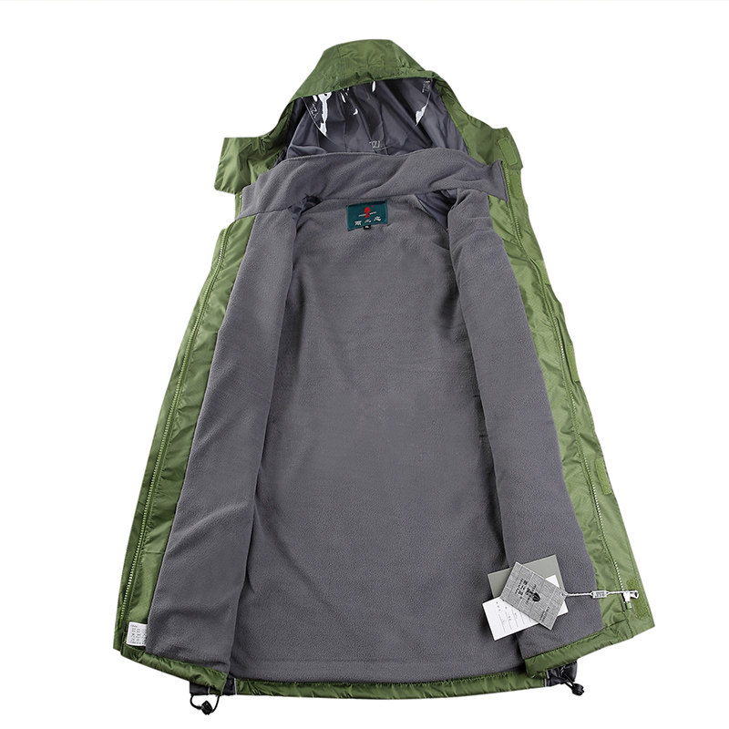 加棉冬天雨衣女雨裤套装男加厚双层加绒分体冬季防水防风保暖防寒