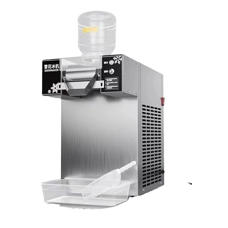 网红夏日雪花冰机全自动流动摆摊4桶雪花机绵绵冰沙刨冰制冰机器