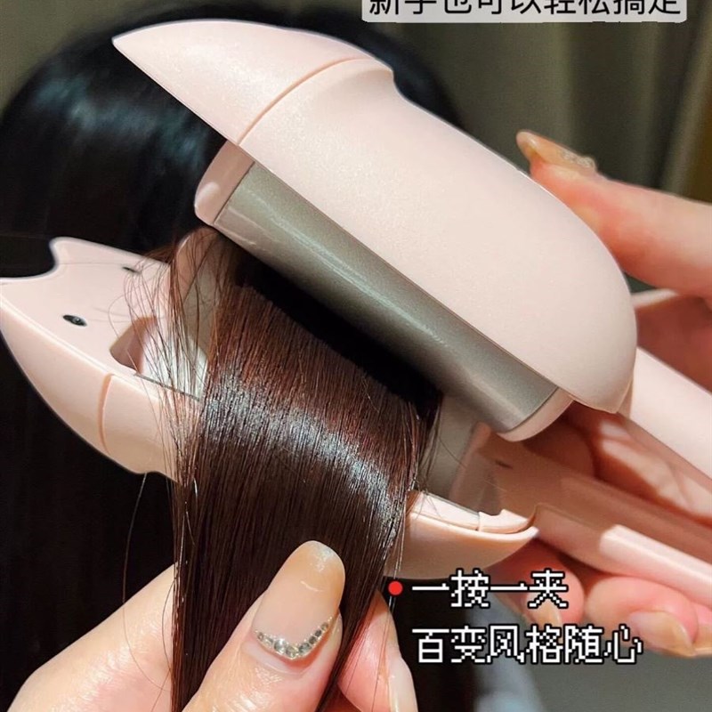 可爱蛋卷头卷发棒女猫爪蛋蛋卷水波纹蛋糕卷夹板懒人神器羊毛大卷