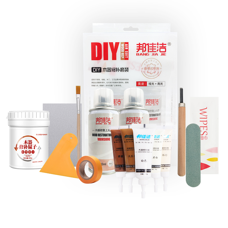 复合木地板修复补漆膏家俱木门修补漆修补膏钉眼坑洞填充补漆神器