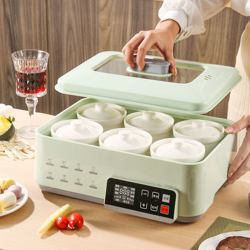 炖盅隔水炖家用蒸汤盅家庭装电蒸锅蒸煮一体早餐机多功能电炖锅