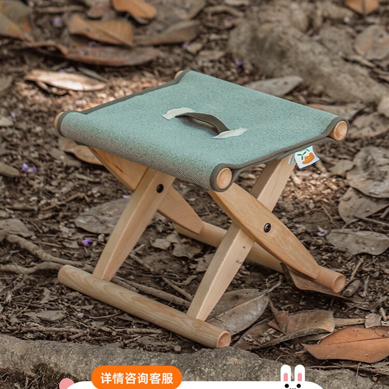 速发可椅bb折叠凳实木折叠批户外露营凳子儿童小板凳椅子马扎马