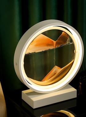 速发创意解饰流沙画品漏摆件家居饰沙客厅卧室办公桌面装压乔迁礼