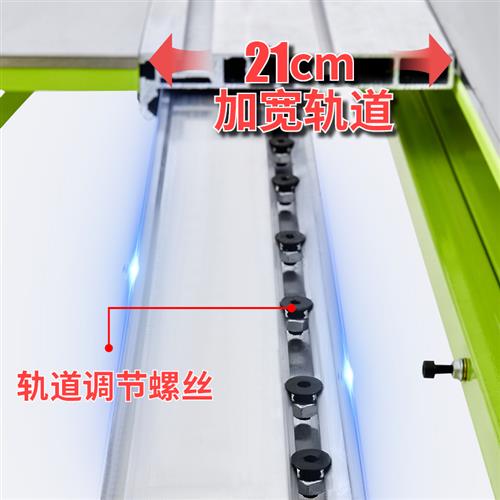 速发木工锯台多功能折叠推无台台尘子母锯工作台精密轨道推拉锯