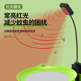 速发感灯夜钓灯上饵充防蚊钓鱼灯饵料盘灯拉饵应灯电饵灯垂钓渔具