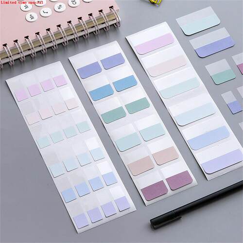 极速10 Sheets Sticky Index Tabs, Writable File Tabs Flags No