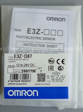 极速E3Z-D66 E3Z-D67 E3Z-D86 E3Z-D87 E3Z-R66  E3Z-R86  Omron
