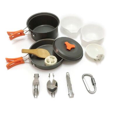 极速Outdoor Camping Cookware Backpacking Cooking Picnic Bowl