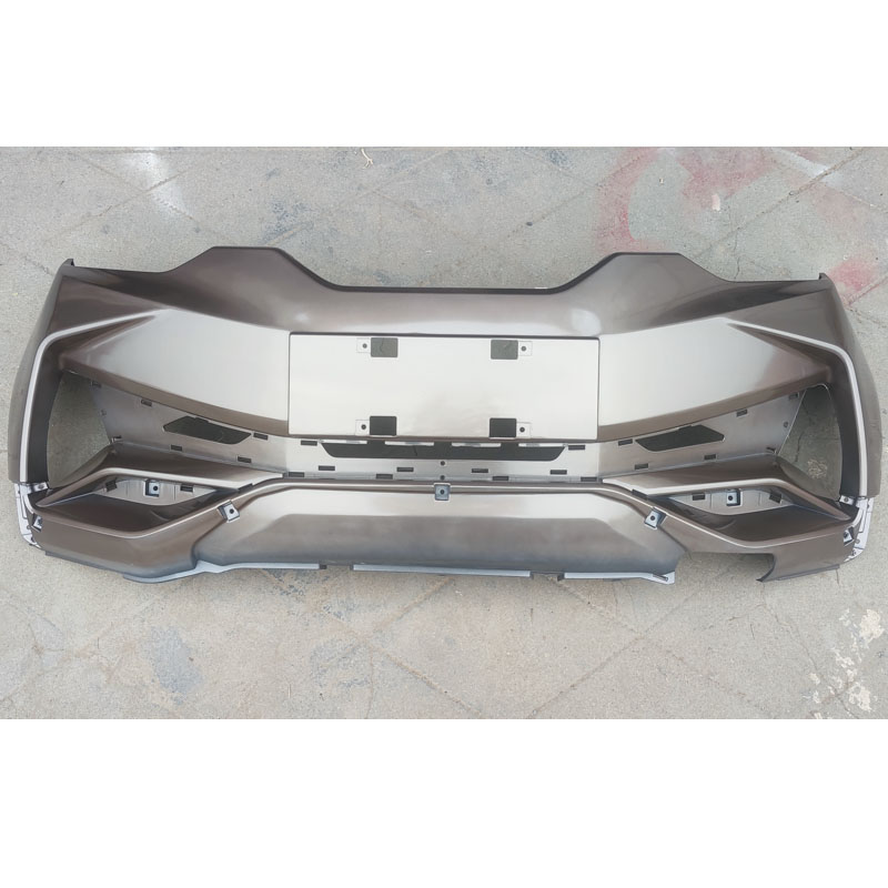 比德文V7电动汽车轿车前保险杆前杠 比德文V7前脸上本体下护板