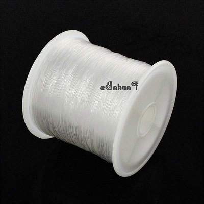 1 Roll Transparent Fishing Thread Nylon Wire, Clear, 05mm,
