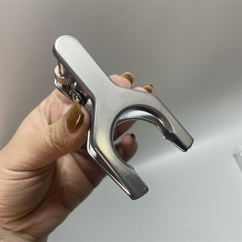 不锈钢球磨口夹 35#球形接口夹标口夹球型金属夹卡箍