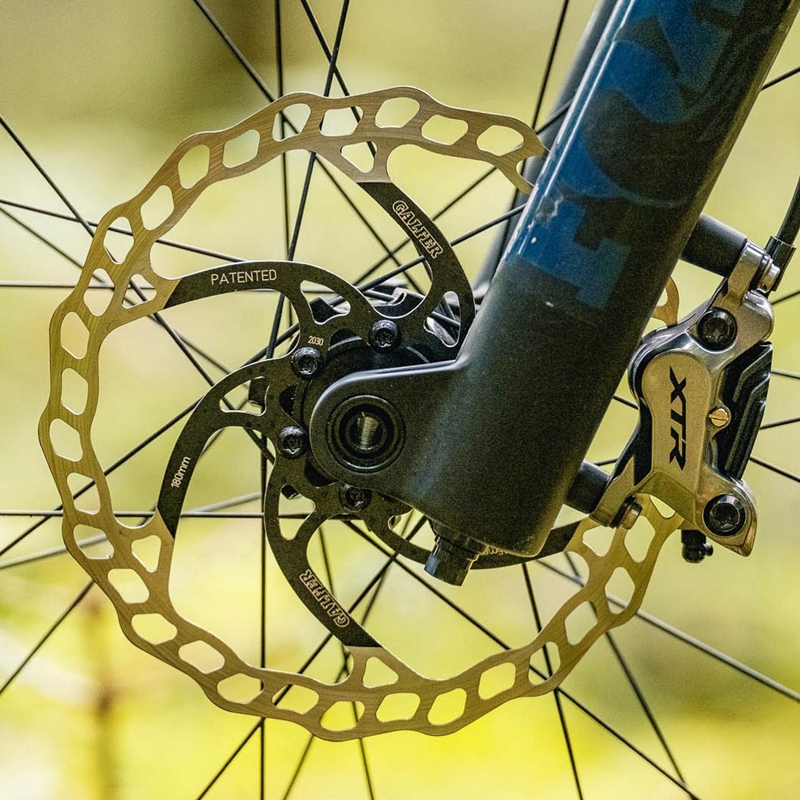 新品GALFER BIKE DISC 山地公路自行车刹车中锁/六钉超轻量碟片来