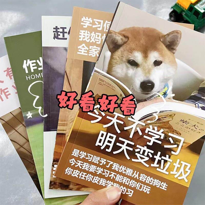 速发B5大号笔记本子网红创意记事本学习使我妈快乐恶搞练习软面抄