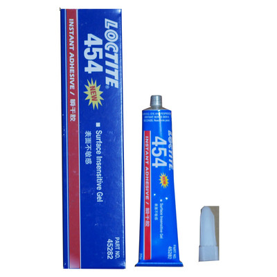 极速乐泰454瞬干胶高粘度瞬间胶水啫喱胶快干胶膏状20g 不易流淌