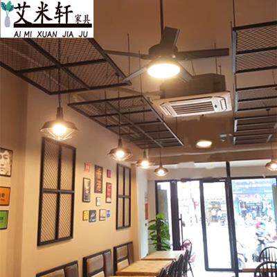 极速装饰铁丝网格照片墙工业风隔断铁艺网格吊顶客厅背景墙上挂网