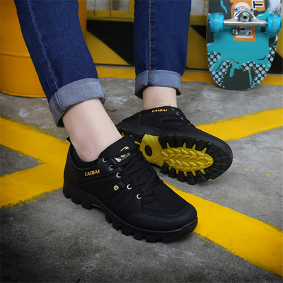 极速Mens Waterproof Hiking Shoes Travel Shoes Autumn Outdoo