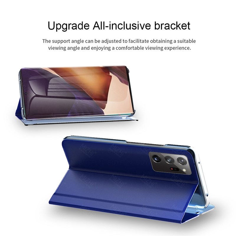 极速for samsung note 20 ultra case view magnetic stand flip