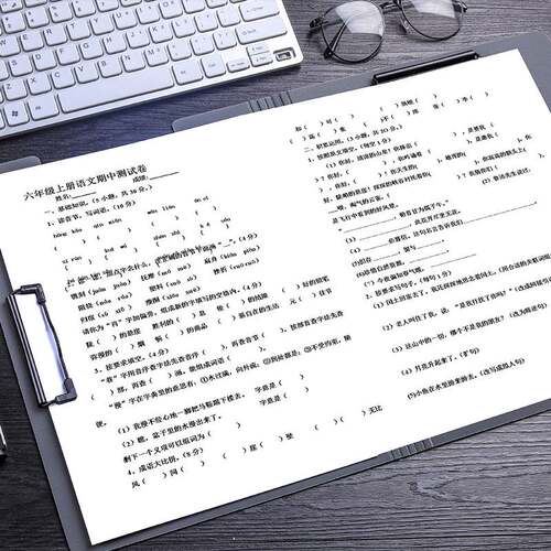 好货A4 File Folder Clipboard Writing Pad Memo Clip Board Dou