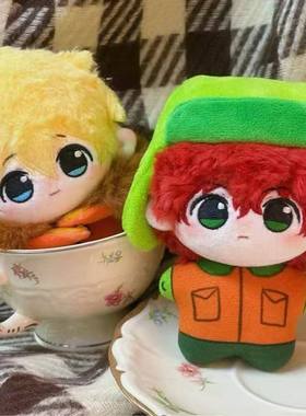 南方公园South Park周边肯尼凯尔10cm棉花娃娃动漫毛绒公仔二次元
