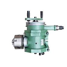 铣床万能分度头F11100A手摇分度器立卧分度头含三爪卡盘快速分度