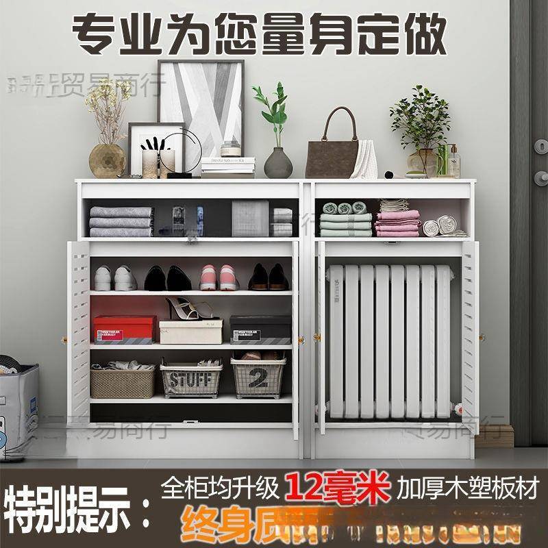 分水器遮挡柜地暖罩置物暖气装饰管道门丑箱新款市一件 代销