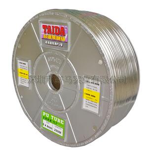 聚醚PU气管6mm 可替代SMC气管多种颜色 耐拉伸透明气动软管TAIDA