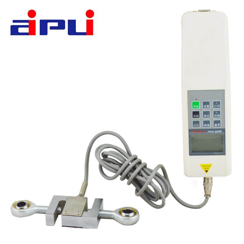 HF数显推拉力计公斤弹簧拉力器拉拔测力计测试台架拉力试验机夹具