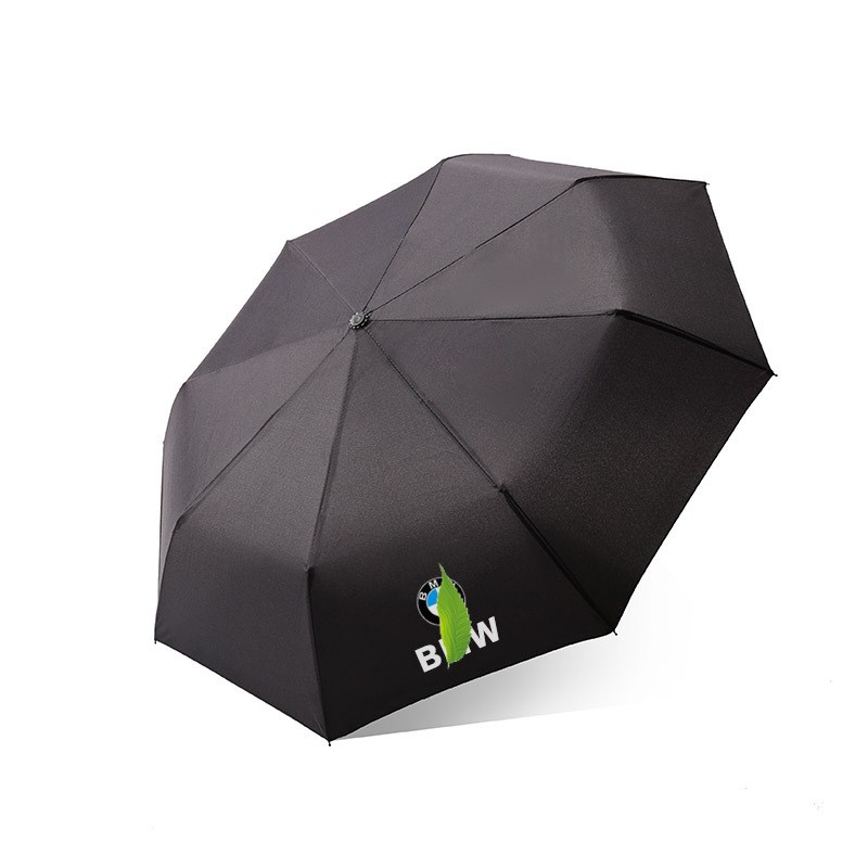 全自动三折伞雨伞r车标伞折叠商务礼品广告伞4s店