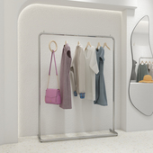 店展示架上墙落地式 店挂衣架子专用童装 店货架服装 简约中岛女装