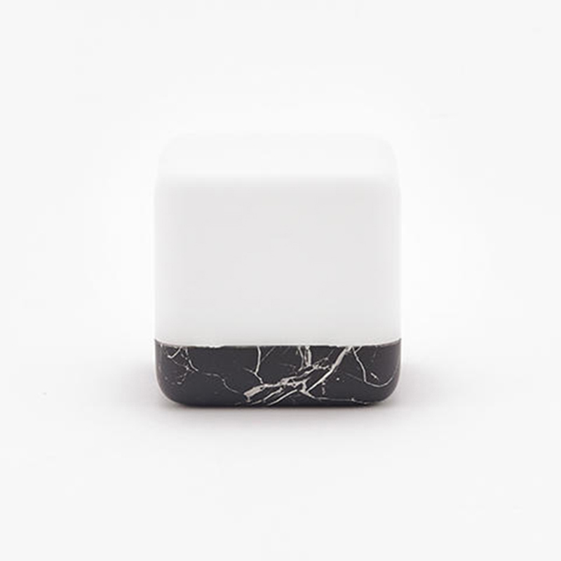 HBK翻转定时小夜灯创意魔方伴睡灯USB充电卧室亲子LED节能礼物