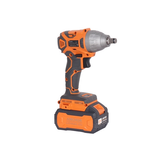 铁锚安靠锂电无刷大扭力电动扳手冲击扳手架子工汽修工具风炮充电