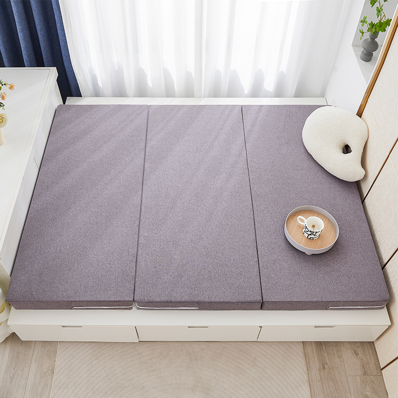 日式榻榻米可折叠床垫软垫家用定制订做加厚垫子踏踏米可拆洗三折