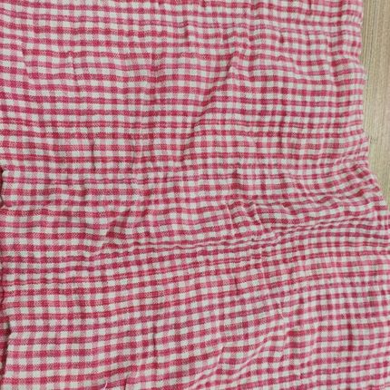 汉麻色织24支合股加厚床单/盖毯  190x220