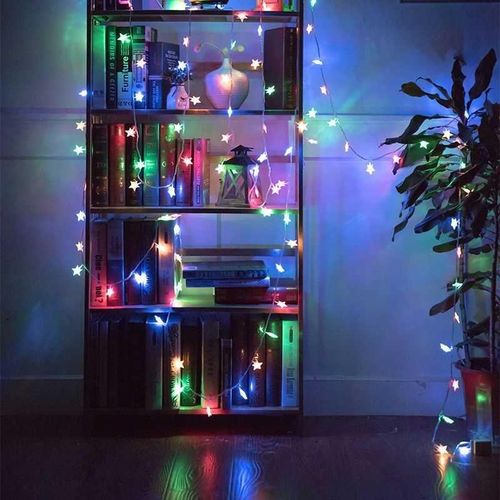 星星灯彩灯少女心网红灯装饰灯宿舍卧室串灯LED灯串闪灯露营灯