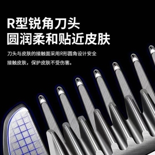 阿可美986F电推剪全钢定刀头发廊专用超静音充电式 理发器剃头推子