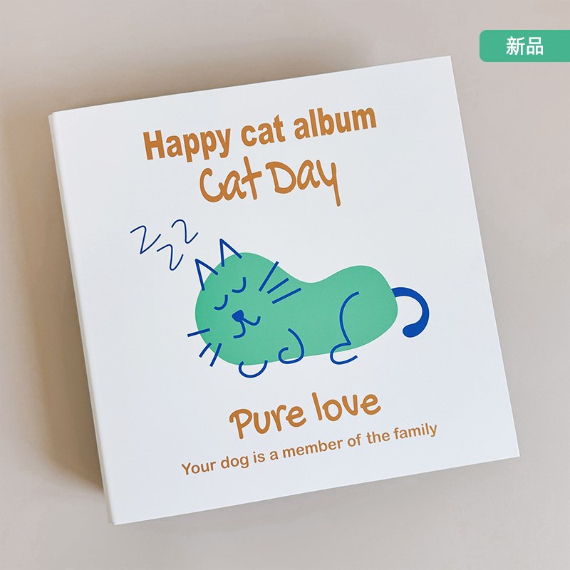 memobox宠物相册合集猫狗成长记录相册3寸5寸6寸爱宠纪念册家庭