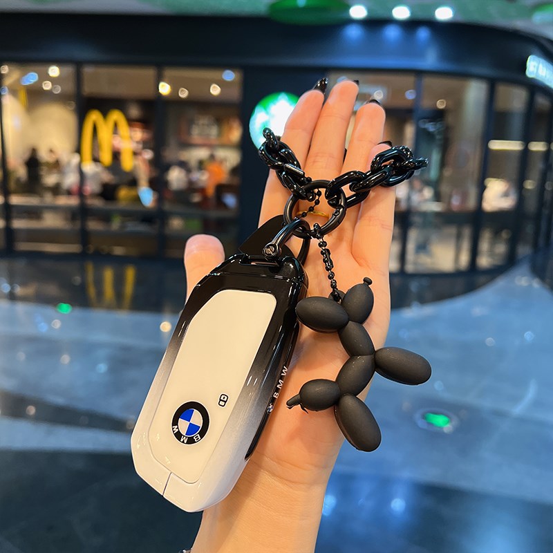 23款新宝马x1钥匙套7系车X7/i7/ix扣735Li/740Li包XM保护壳女高级