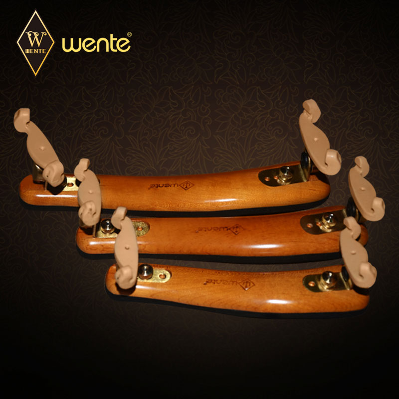 温特实木小提琴肩托4/4 3/41/8 1/2肩托肩垫琴托宽高可调含收纳袋