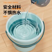 折叠水桶户外便携式 钓鱼桶大小号车载旅行洗车桶家用塑料手提加厚