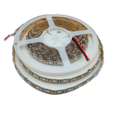 高亮12V24V2700K灯带准色温5050滴胶防水60珠2700K灯条展示展览柜