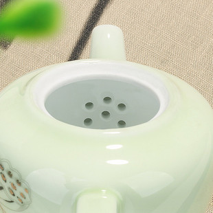 唐蕴青瓷茶壶单壶冲茶壶泡茶器过滤家用西施壶简约功夫喝茶茶具