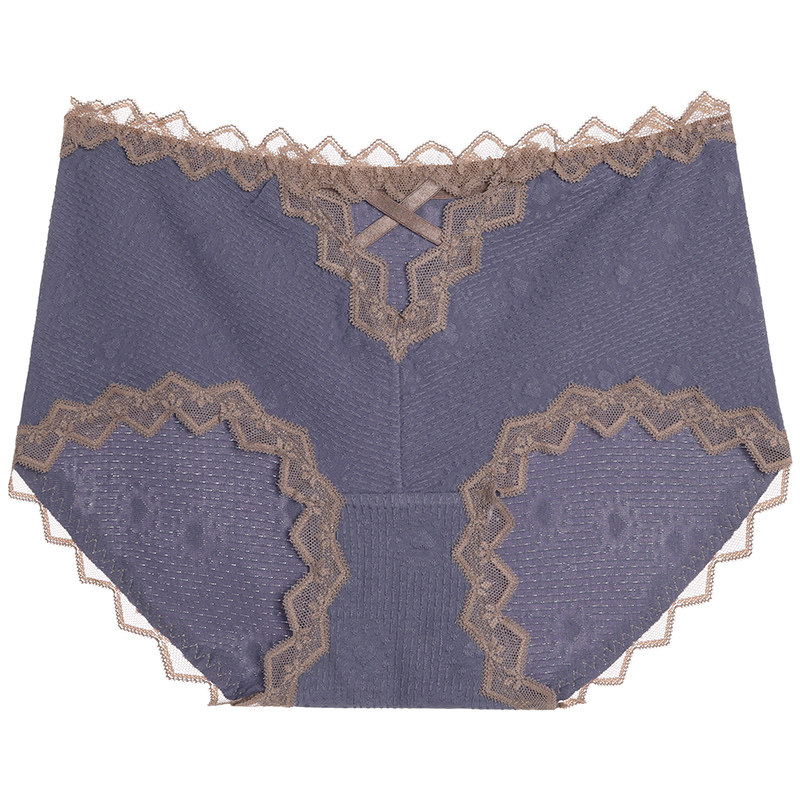 蕾丝大码中腰内裤女士性感新款纯棉抗菌无痕收腹收小肚子大红短裤,女士内衣/男士内衣/家居服,平角裤,淘宝优惠券,粉丝福利购,淘宝优惠卷