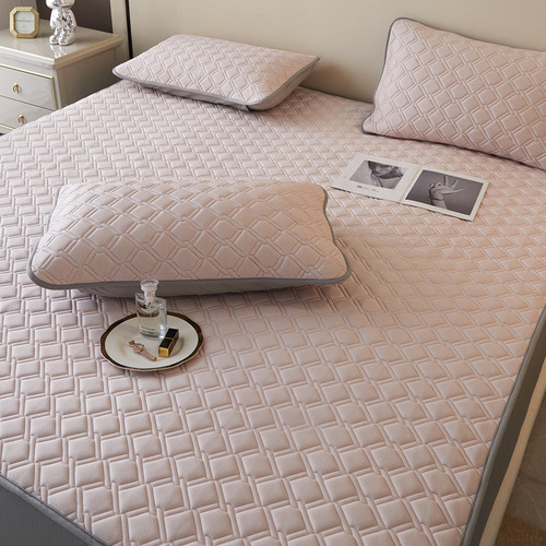 高端夏季乳胶凉席三件套可水洗空调席床笠款1.2m/1.5m1.8米2.0m床