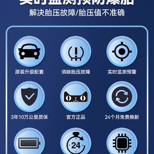 长城全新哈弗h6F5H2S胎压感测器哈佛F7H4VV5VV6VV7白黑猫监测电池