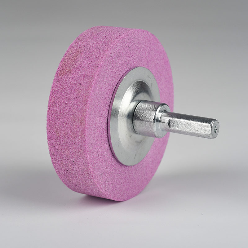 3寸小砂轮白刚玉碳化硅绿红黄蓝色磨轮家用电钻改装磨刀机磨钻头A