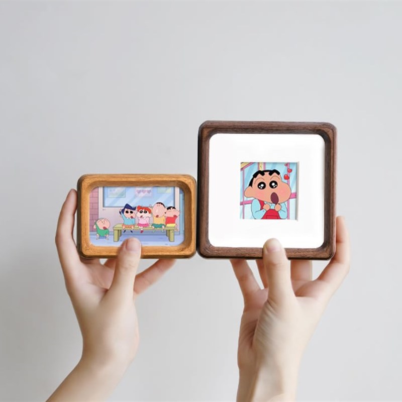 实木小相框3寸4寸6寸相框摆台洗照片结婚登记照相框圆角儿童小框