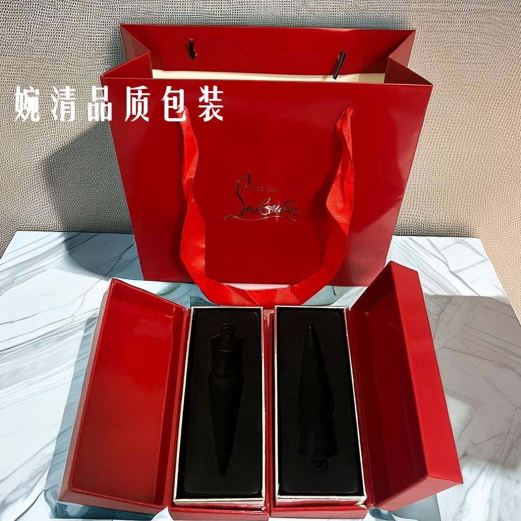 cl萝卜丁口红包装盒礼盒空盒袋子女王权杖专柜礼品袋礼袋包装袋