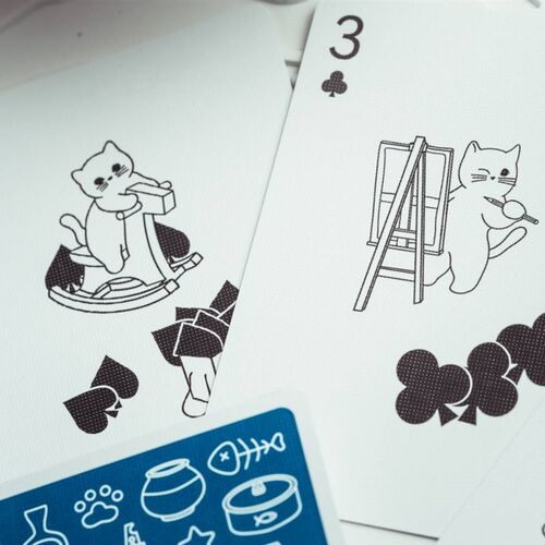 极速小猫日记花切牌ACPC小猫日记 趣味创意扑克牌 花切魔术扑克牌